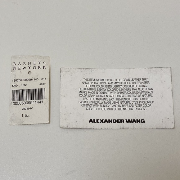 Alexander Wang Pebbled Lambskin Rockie Latte Rose Gold Hardware - Picture 9 of 9